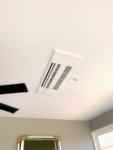 AC Vent on Ceiling